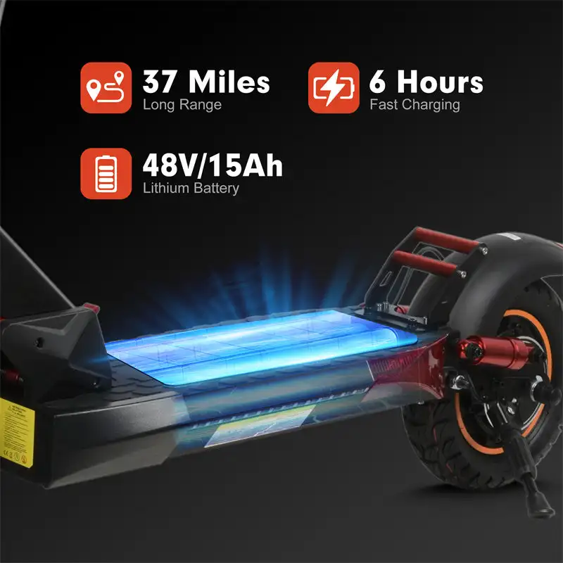 Mankeel MX-14 Offroad E-Scooter 10 Inch Tire 40km/h Max Speed 60km Range per Charge Removable 600w Power Battery Electrical Fuel