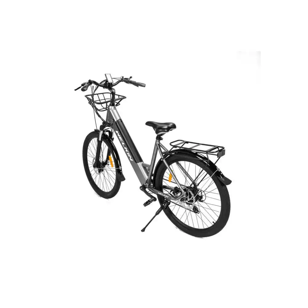 WELKIN WKEM002 City Electric Bike with 250W Rear Hub Motor and Integrated 60km Range Lithium Battery Smart Electronic