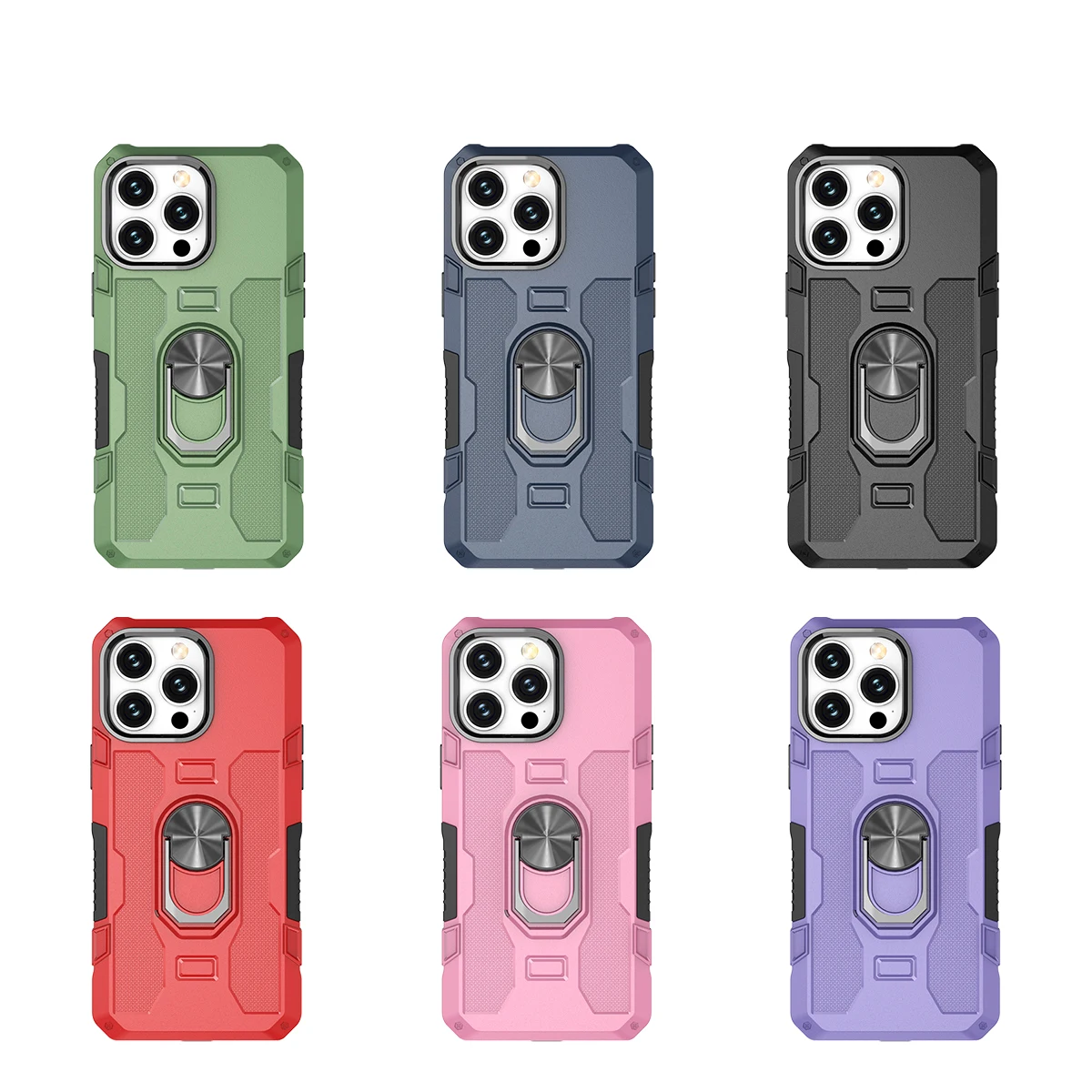 PC Phone Hard Armored Cover Holder for Motorola Moto G Stylus 2021 Phone Protective Case Job Lot for MOTO G50 5G  E32 G22 G20 G9