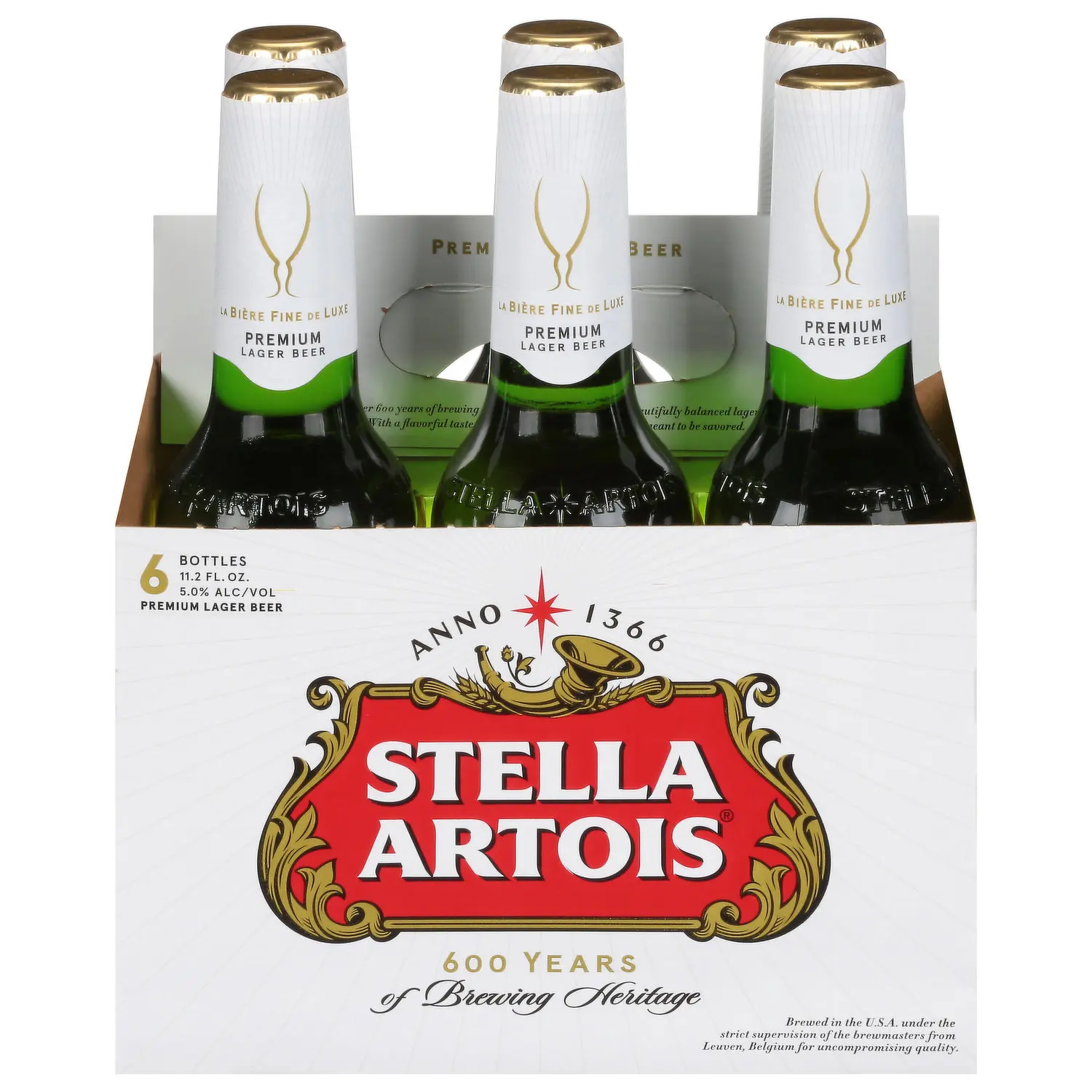 Stella Artois Chalice - 2-Pack Gift Set - Official Product -  33 Cl / 11.2 Oz. Capacity Beer Glasses: Beer Glasses