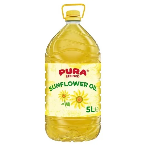 Top Grade Refined Sunflower Oil - 5L Nut & Seed Oil Produced in Ukraine 100 Purity High Grade