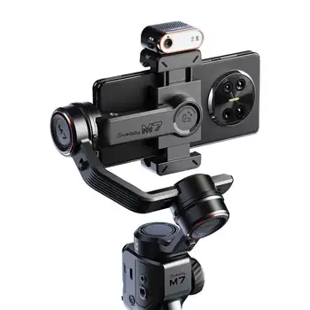 Hohem ISteady M7/M7 KIT Gimbal with Detachable Touchscreen Remote Advanced Magnetic AI Tracker for Vlog Shooting detail image