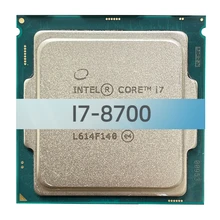 New for Intel 8700T 8700K CPU I7-8700 for Professional Desktop Gaming PCs Tray Package