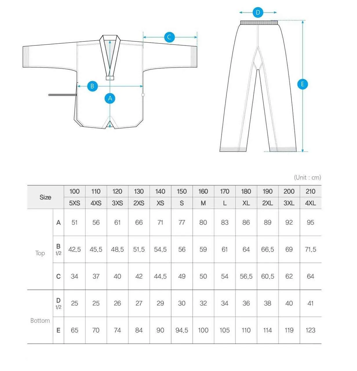 Plus Size Martial Arts Wear Taekwondo Uniform Factory Wholesale Custom ...