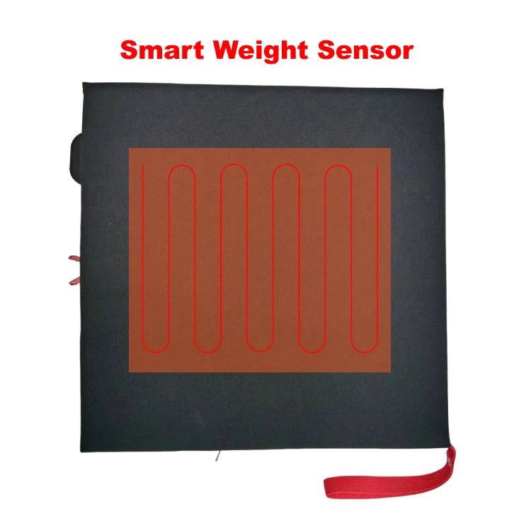 Smart Weight Sensor Portable Cordless Heated Seat Cushion For Winter