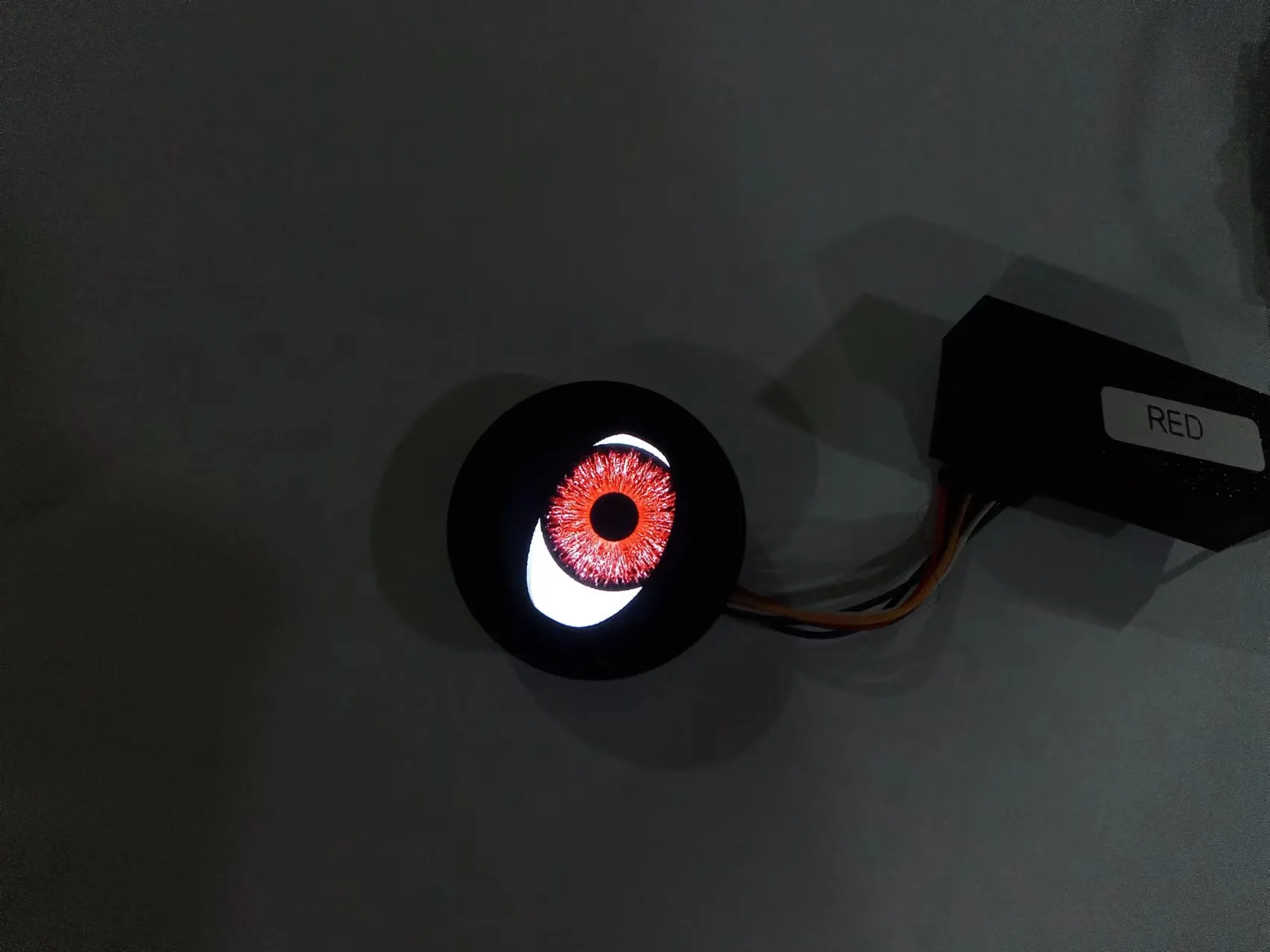 Universal Blink Demon Eyes Devil Led Headlight Lens 12V 3 Inch Bi Led Projector Car Led Headlights Eye Light