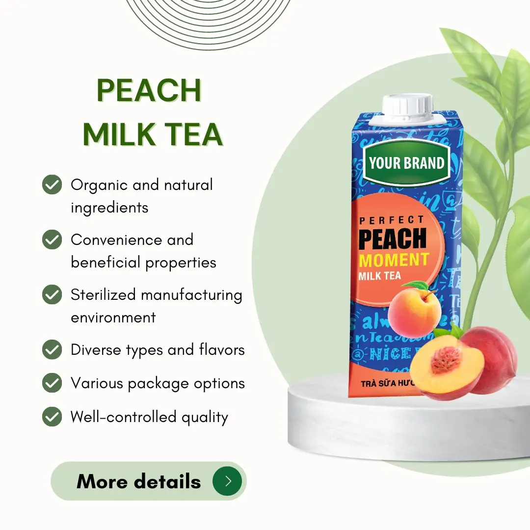 Hot Selling Products 2023 Tea Milk Custom Flavor Oem Milk Tea Pet