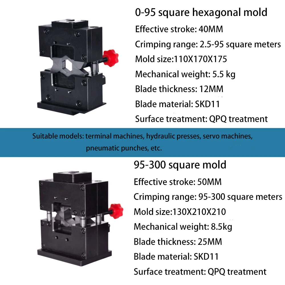 Hexagonal Terminal Machine Mould Silent Terminal Crimping Tool Aviation ...