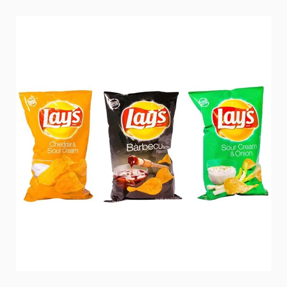 Lays Potato Chips Bag Potato Chips Snack Packing Bag Bag Packaging