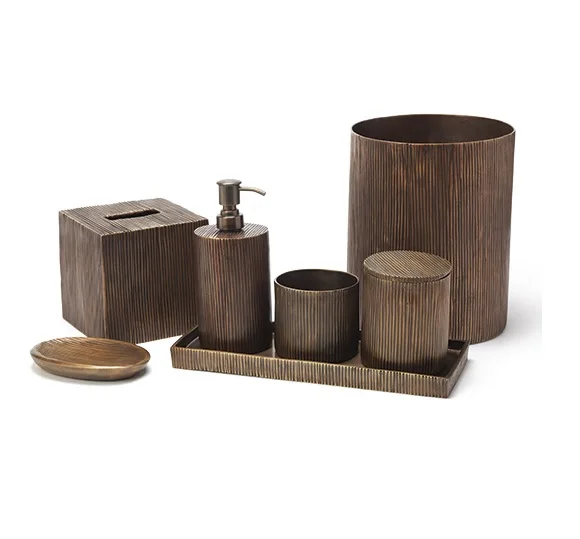 Luxury Pure Natural Wooden Bathroom Set For Home And Hotel Bathroom ...