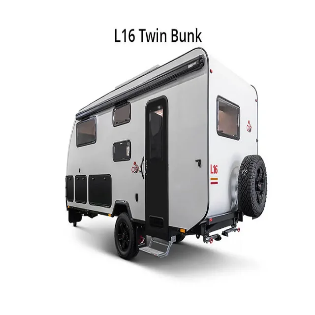 Best Sellers Full-size Profile steel structure Caravan Trailer For Sale Camper Trailer Offroad Motor Home Van Made In Austria