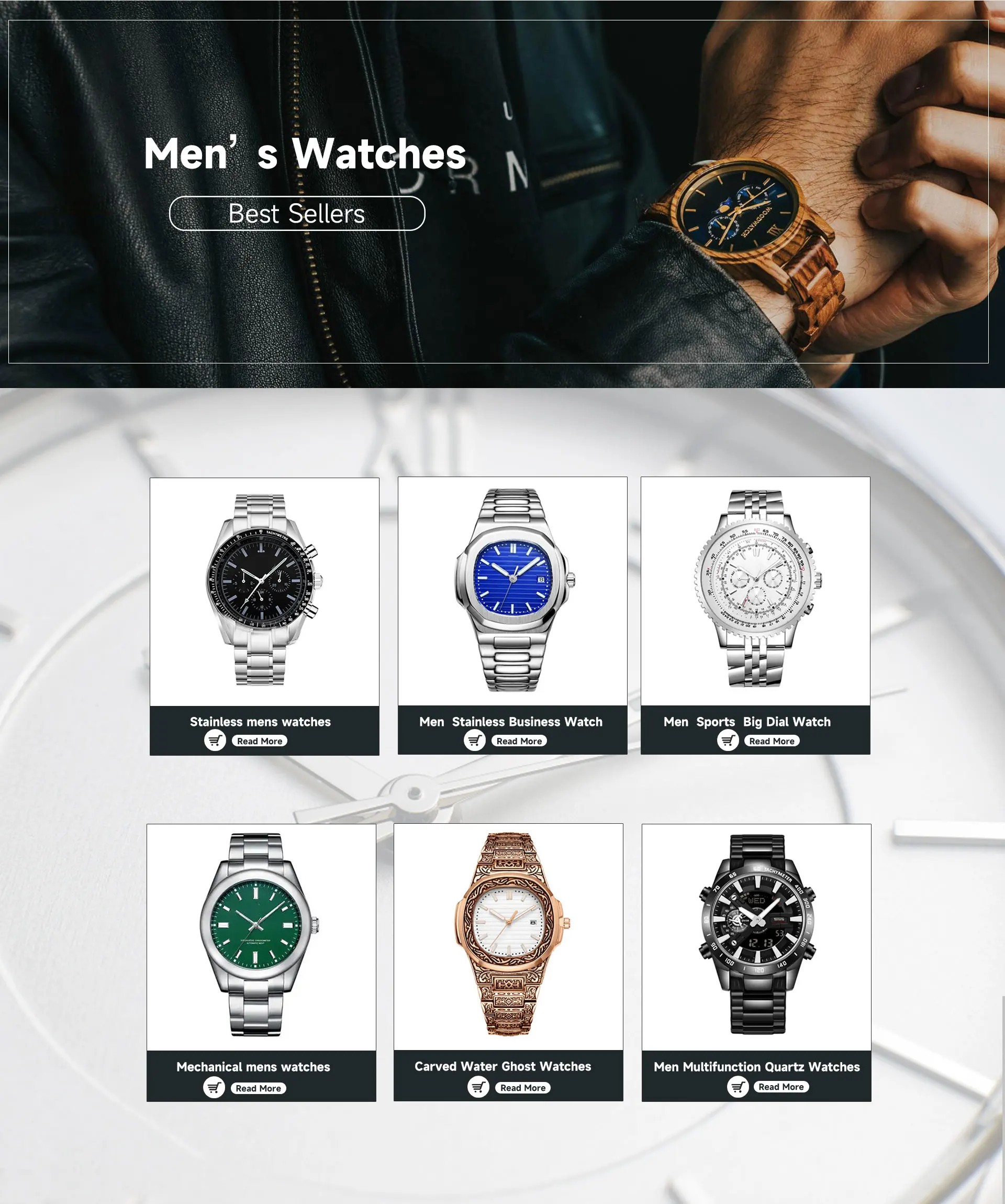 Quanzhou San Zhi Wo Niu Trading Co., Ltd. - Men's Watch, Women's jewelry