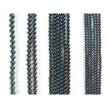 High Grade Cost-effective Attractive Elegant Round Beads Stone 4mm 6mm 8mm 10mm 12mm Black Obsidian For Handcraft Designer