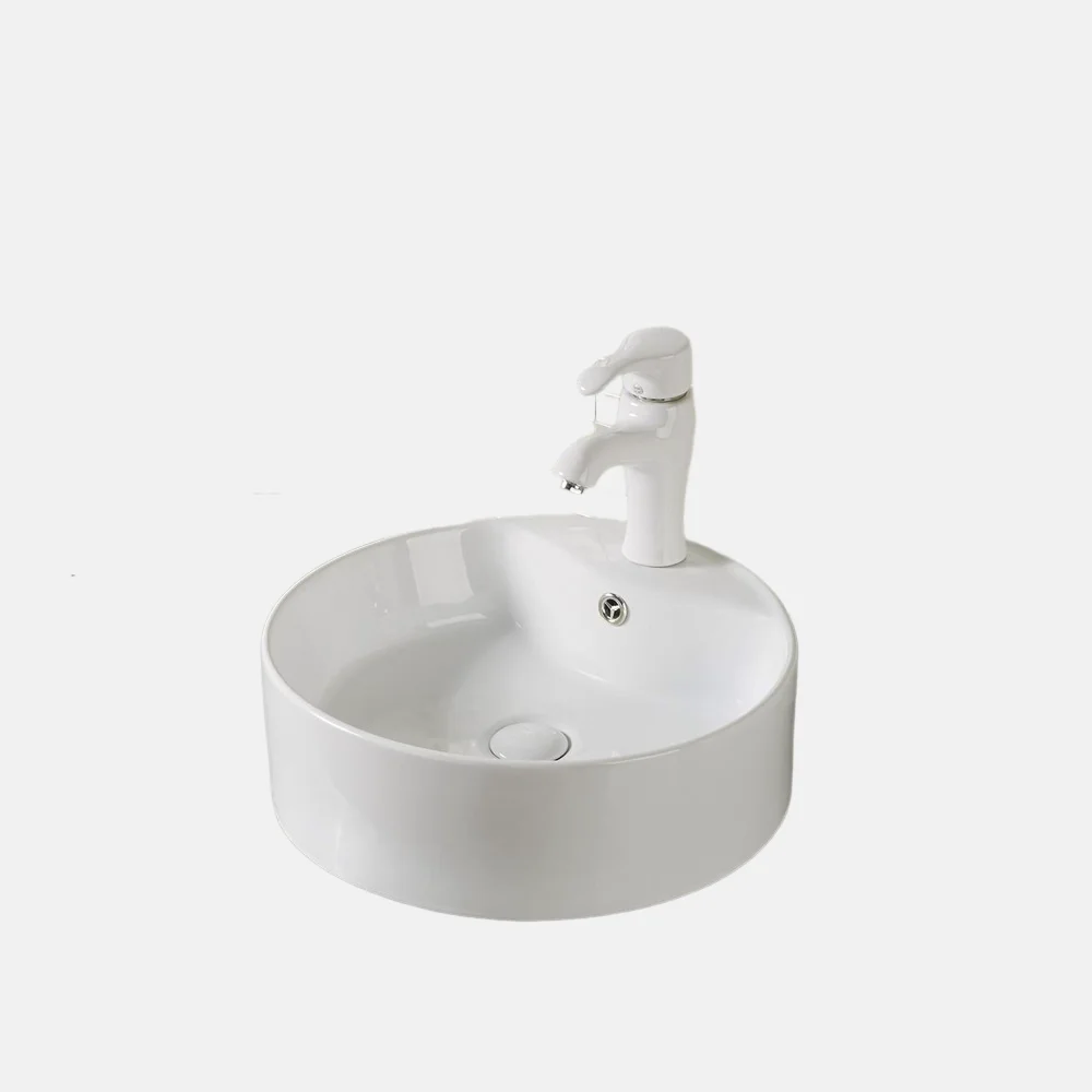 Bathroom Chaozhou customizable Oval Rectangular bathroom sink White Ceramic Under Counter wash Art basin