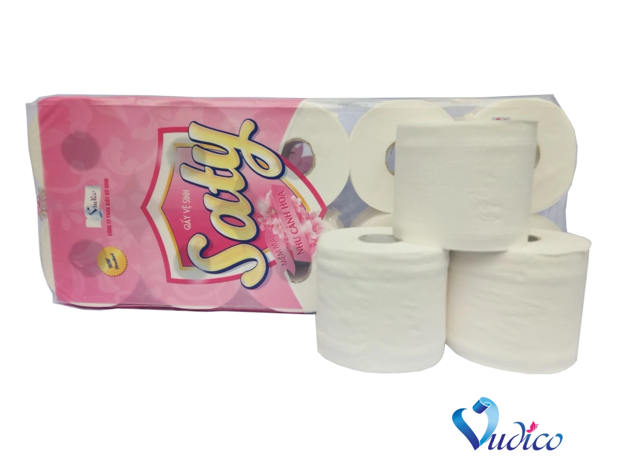Toilet Roll Tissue Silky Pink Best Selling Comfortable Using For House