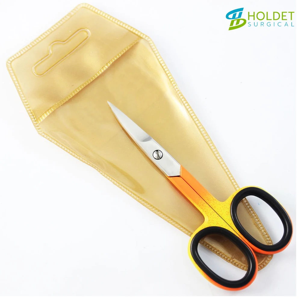 Немецкие сверхтонкие ножницы из нержавеющей стали для маникюра изогнутые кутикулы резки