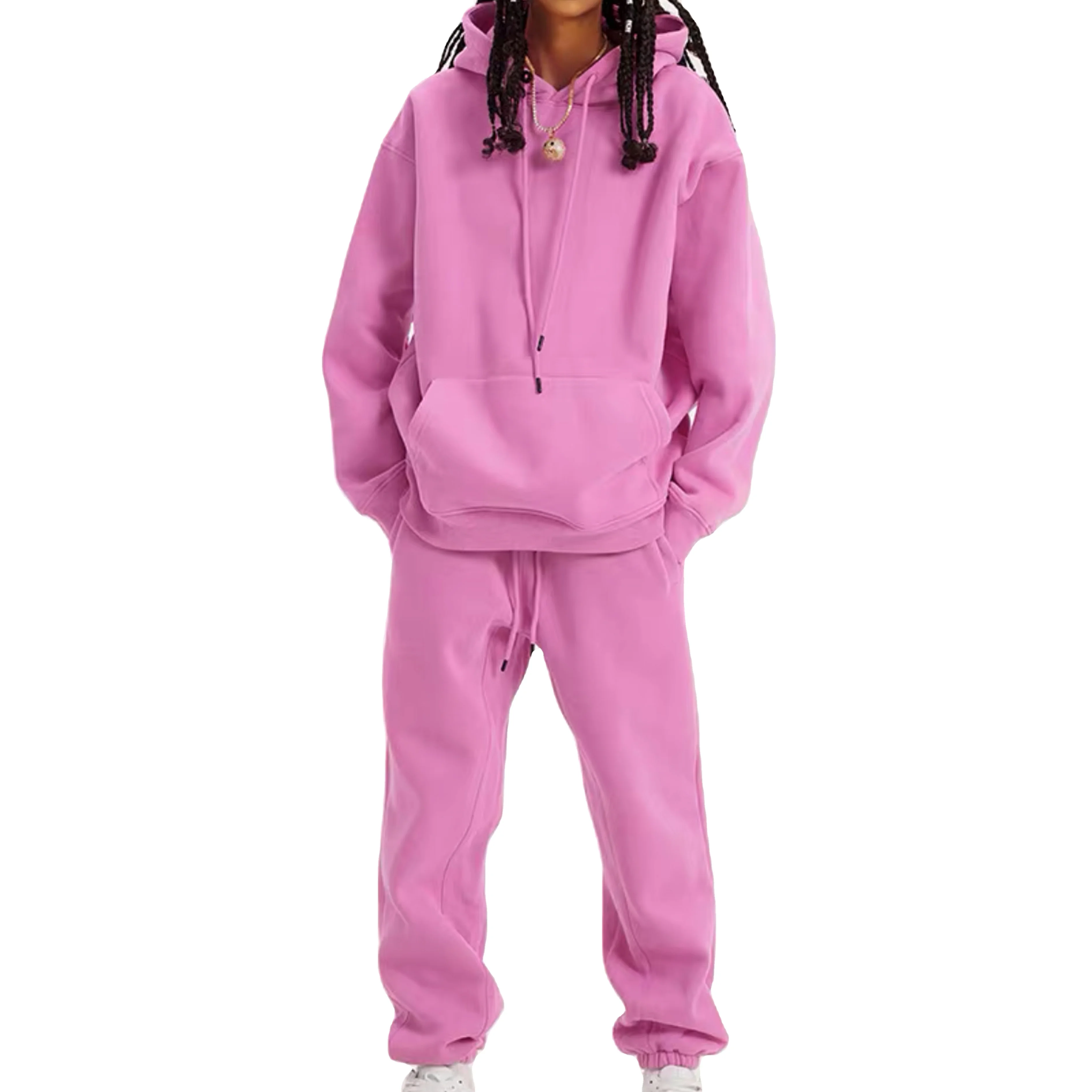 Glory Distress Patch Rhinestone Tracksuit Sweat Suits Sweatpants and Hoodie Set Acid Wash Leg Pants Cropped Sweatsuit Set Women