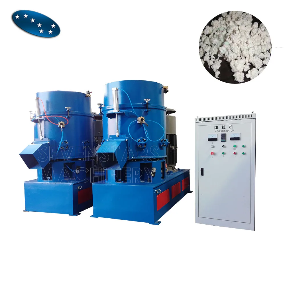 kapazität von 100-1000kg/h für die Recyclingmaschine zur Granulierung von PP PE-Filmschrott