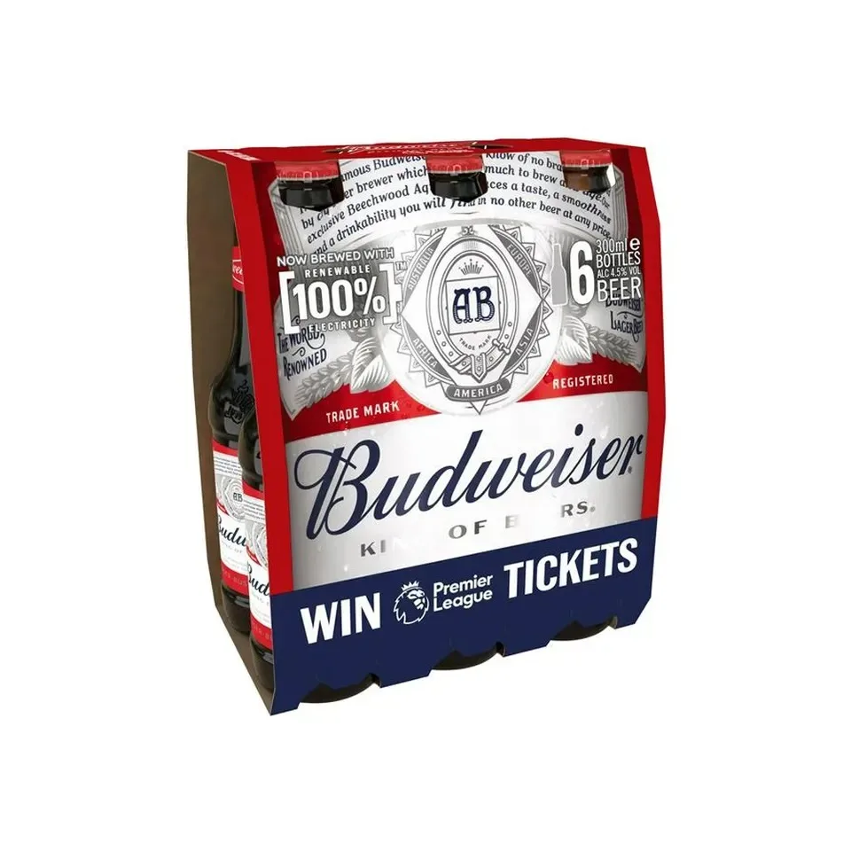 Budweiser Order Online Budweiser Beer In Bottles 33cl Buy Budweiser Bud Beer 24 X 33 Cl