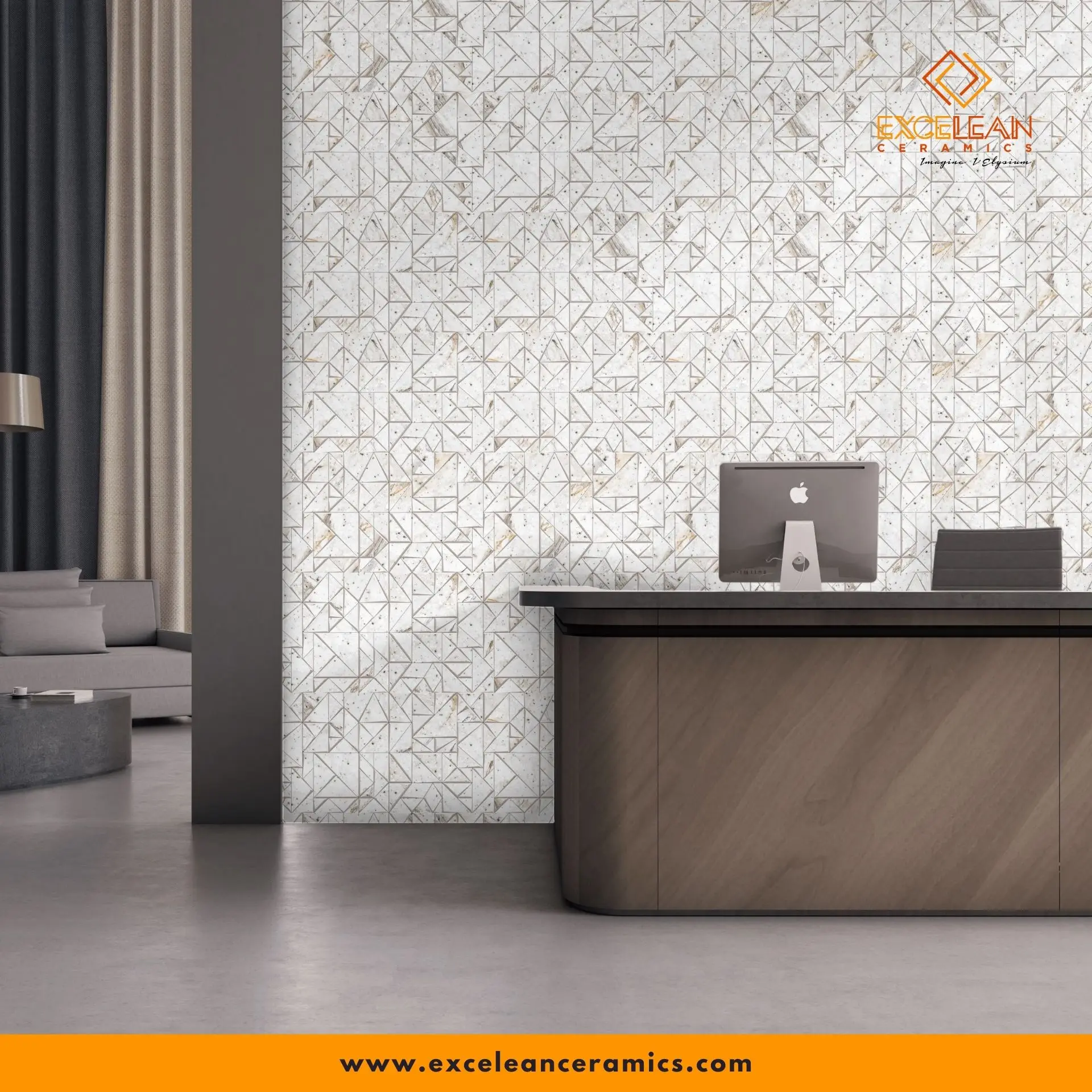 High Depth Elevation Tiles 30x45 Cm Outdoor Carreaux 300x450 mm 12x18 Inch Porcelanato Ceramic Suitable for Outer Wall Cladding