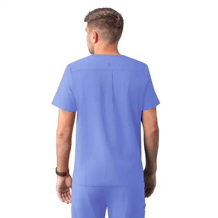 Premium Uniforms Men's Custom Color Scrub Suit Uniform Men Joggers Infinity Trs Fabric Traje Clinic Medical Nursing Scrubs Sets