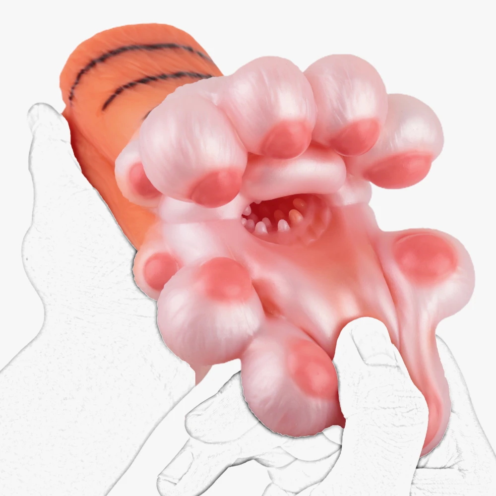 G6266 Fantasy Tiger Claw Masturbator for Men Animal Pocket Pussy Penis  Stroker Adult Supplies Realistic Vagina Male Sex Doll