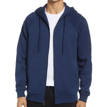 Custom Fashion Cotton Street Wear Sweatshirt Zipper Hoodie Slim Fit Men Zip Up Hoodie Manufacturer High Quality Zipper Hoodie
