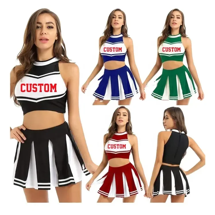 Beautiful Wholesale Varsity Girls Performance Costume Cheer Dress Cheerleading Uniforms