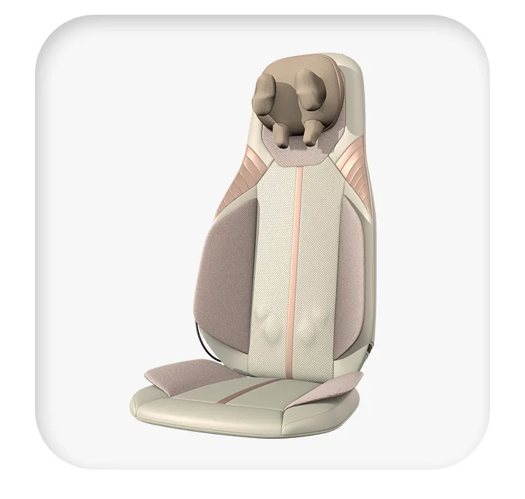 Shiatsu Massage Cushion Back Massager with Heat 3D Deep Tissue Kneading Neck Cushion Massager Vibration