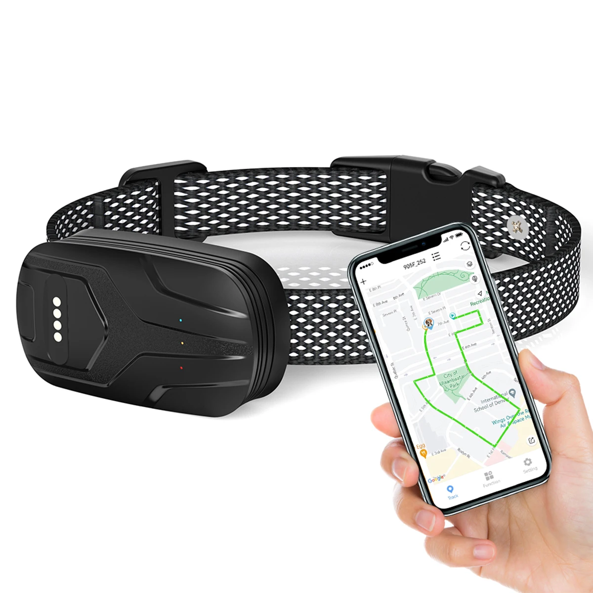TIZE Waterproof Pet  tracker WiFi GPS Fitness Big Collar 4g Tracker Dog Tracking Locator Cat Gps tracker