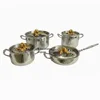 Stainless Steel with Antique Gold Top