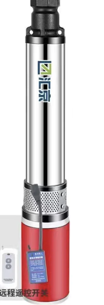 RANKING SP-48/8RC 48V Stainless Steel Submersible Deep Well Pump 1100w 55m Head Flow 10m3/H 8 Impeler Pump With Remote Control