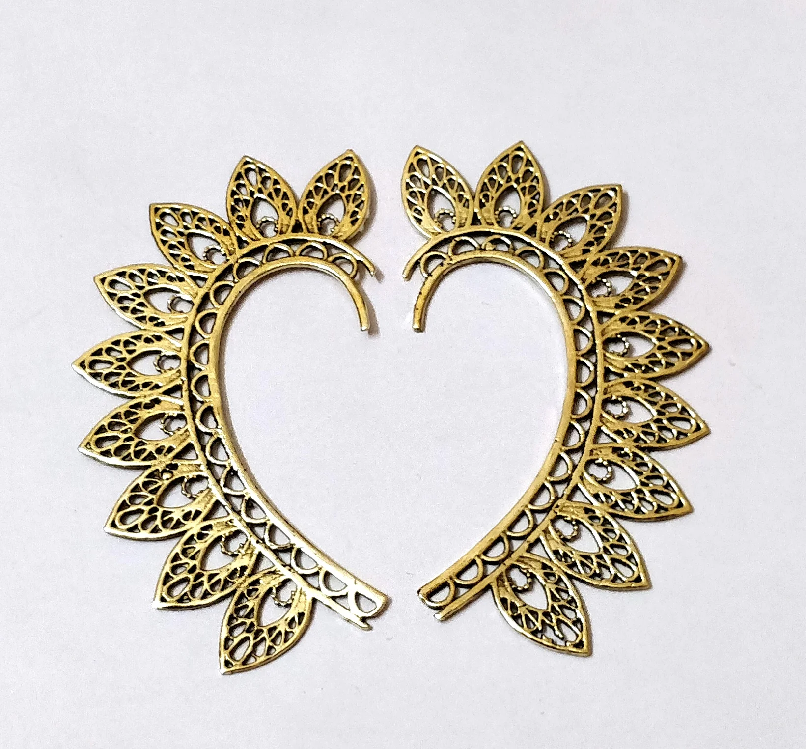 Ear Cuffs Gold Color Ear Cuff For Women 2023 Buy Ear Cuffs Brass Ear