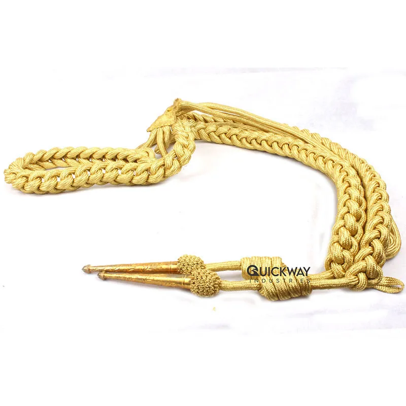 Ceremonial Aiguillette Oem Uniform Dress Cord Custom Gold Color ...