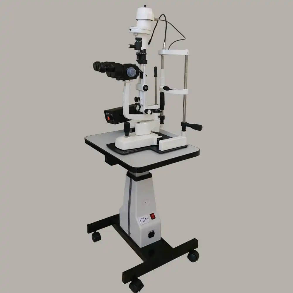 Digital Biomicroscope Slit Lamp Haag Strait Type 2 Step Magnification Iso Ce Mars International