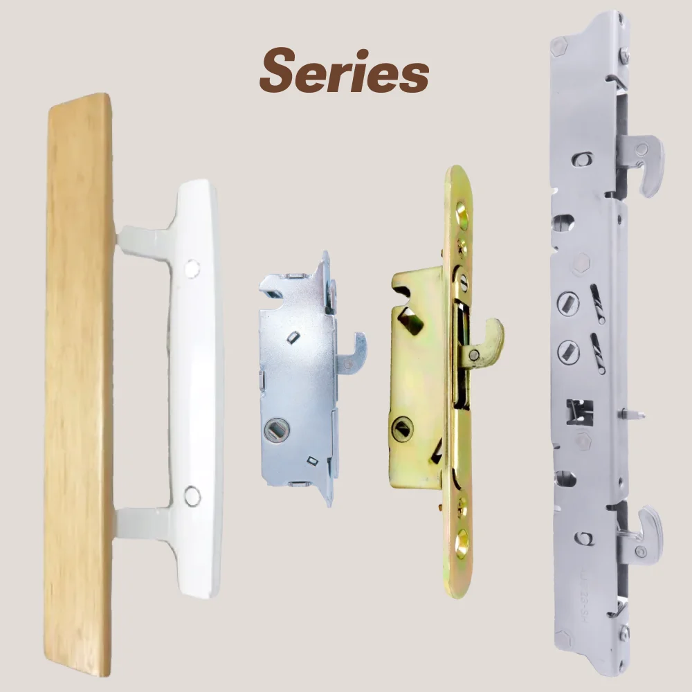 Sliding Patio Screen Patio Door Security Bolt Projection Adjustable Lock With Optional Keyed Cylinder