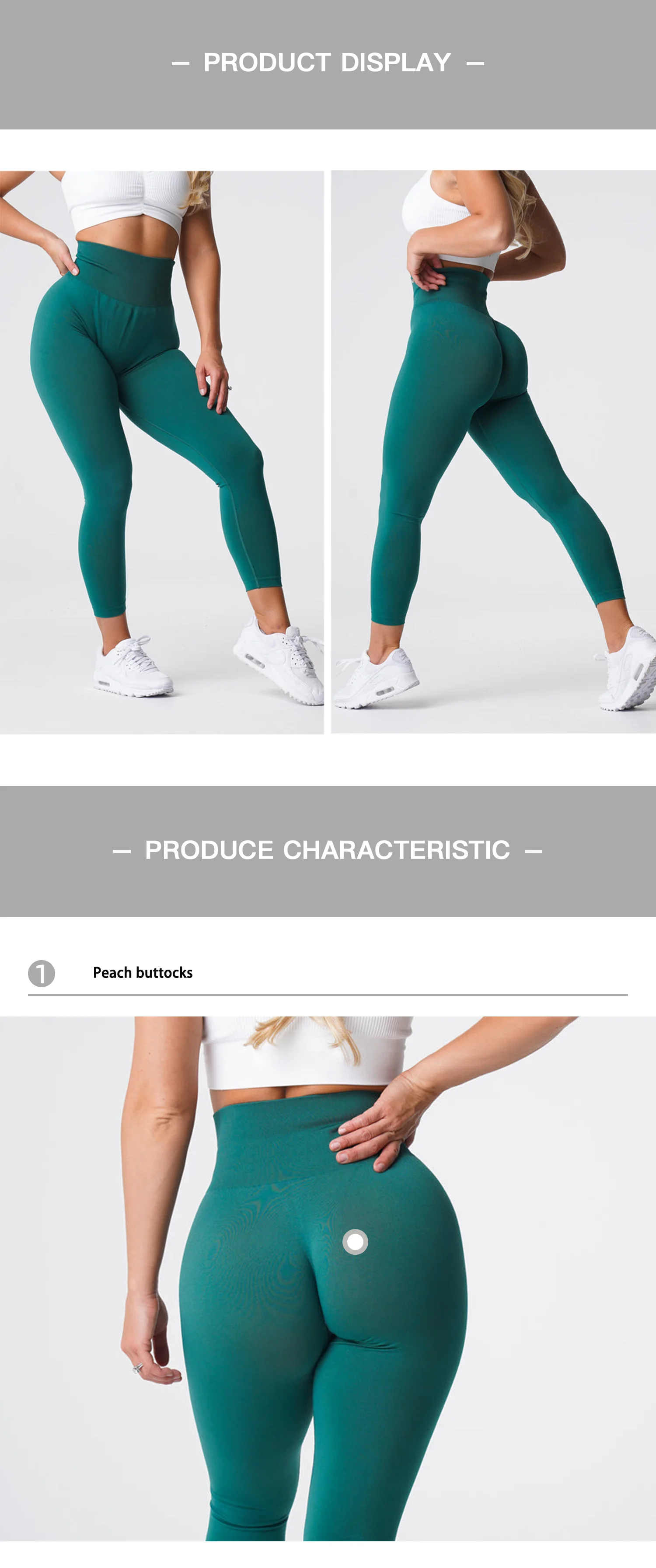 Nvgtn High Waist Butt Lifting Sports Yoga Leggings Without T Line