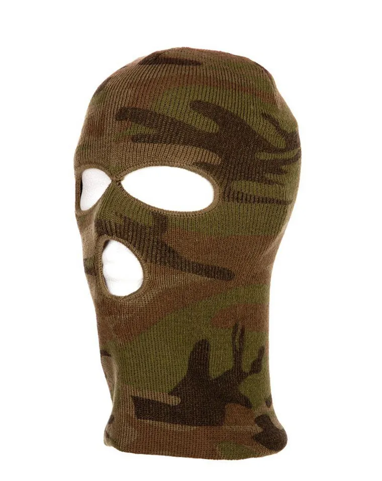 Source Black Ski Mask Balaclava With Stock Skimask 3 Hole Balaclava Custom  Logo Winter Ski masks on m.