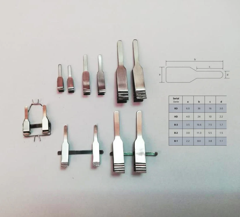 Clinical Micro Vessel Clamps Vascular Clamps Microvascular Clamp Micro Surgery Surgical Instruments