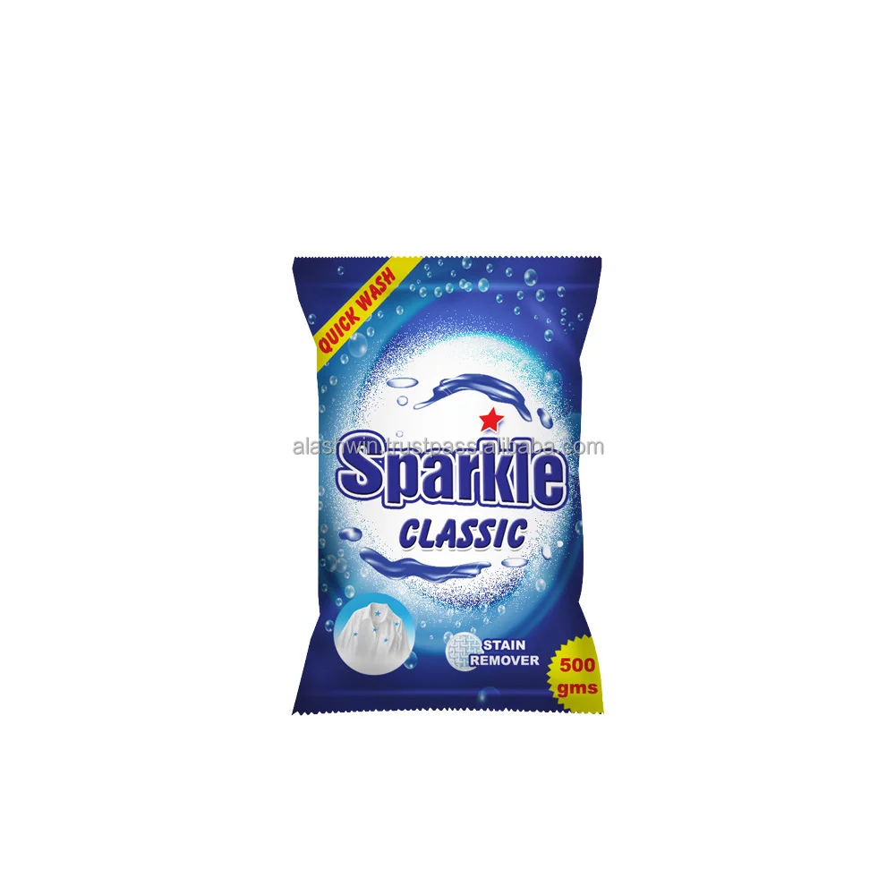 Highly Effective Sun Derived Active Washing Powder 3kg Floral Scented Laundry Detergent for Apparel High Demand Stain Removers