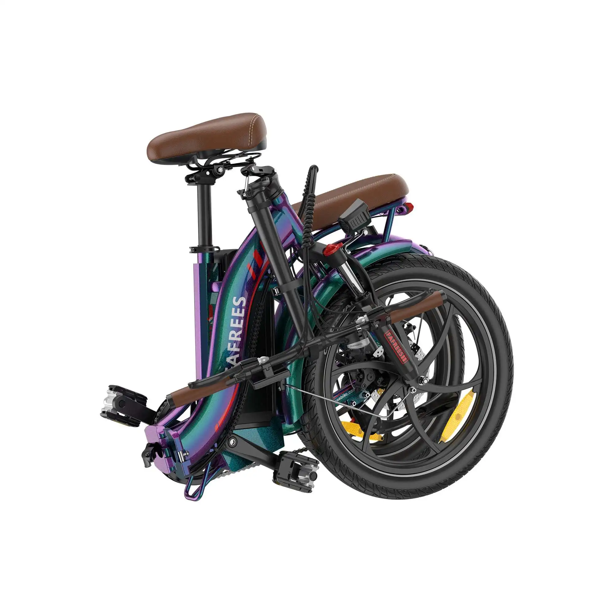 Fafrees F20+ Pro Electric Folding Bike 250W Motor Power 15ah Integrated Lithium Battery 7 Speed 20inch Aluminum Alloy Frame 48v