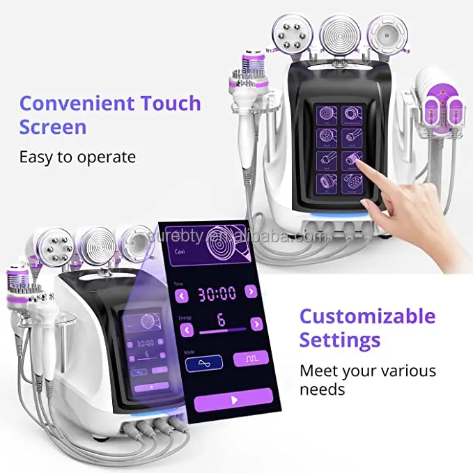 9 In 1 Multifunction 40k Aristorm 2.5 Fat Rf Face Lifting Machine Body