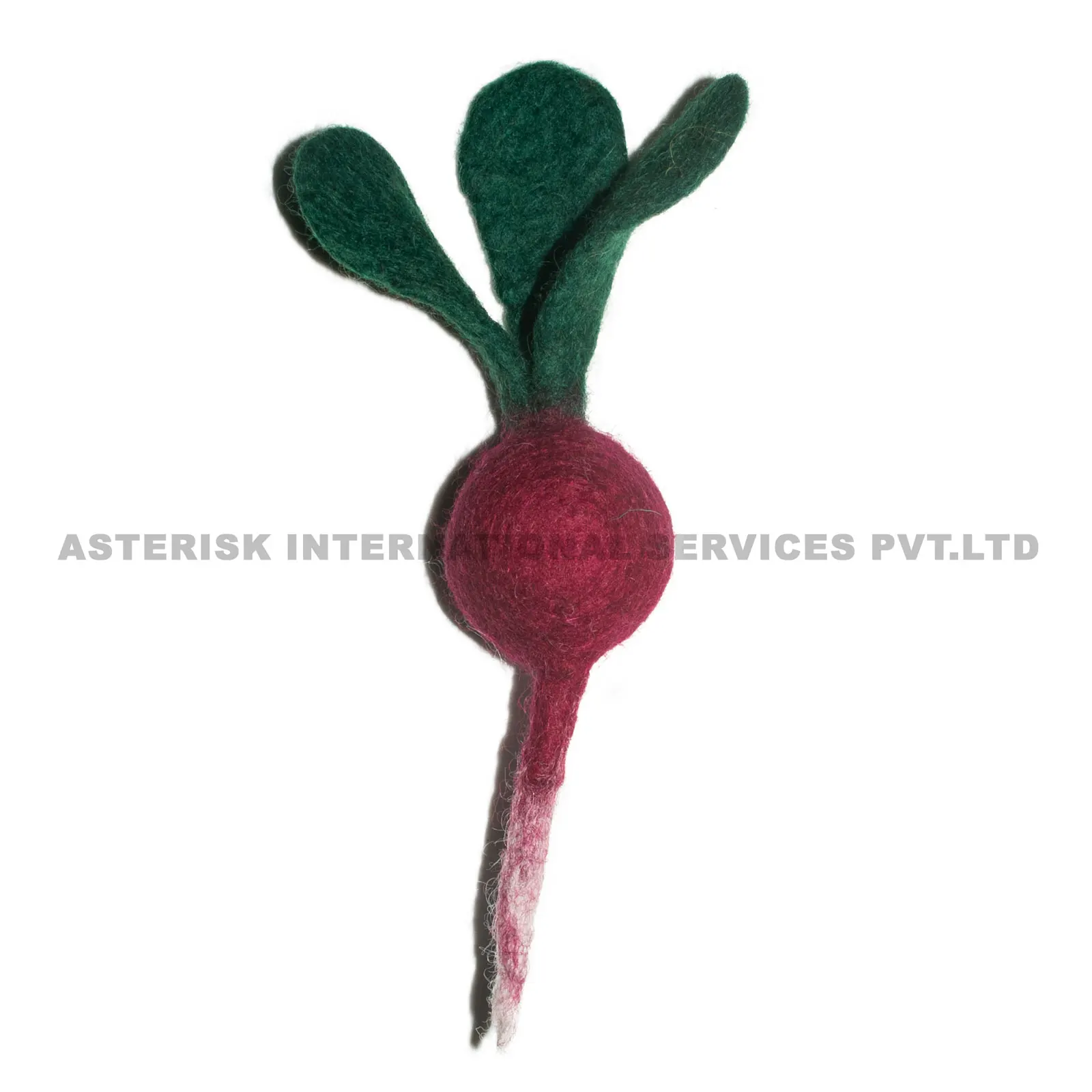 Lovely Felt Turnip Vegetable Play Food For Children Kids Toddles Toxic Free Eco Friendly Felt