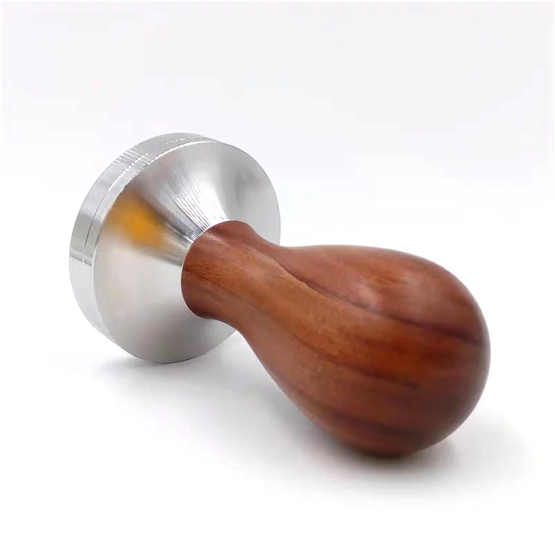 Италия Кофе Пресс порошок молоток твердая деревянная ручка уплотнитель из нержавеющей