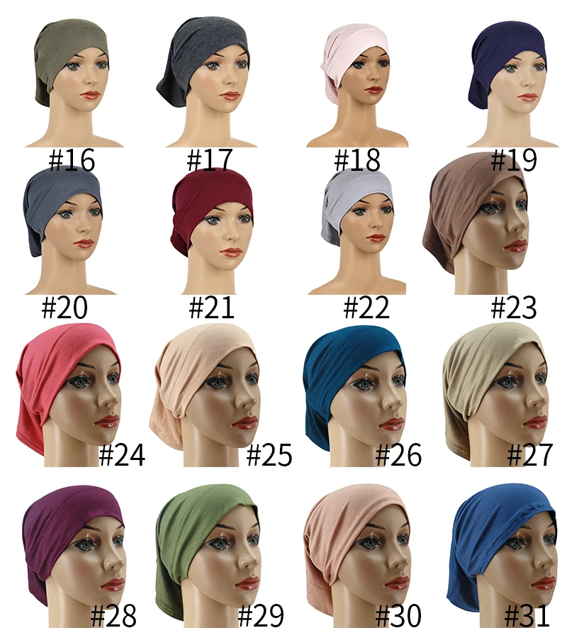 Grosir Topi Hijab Tabung Panas Muslim Bawah Topi Jilbab Dalaman