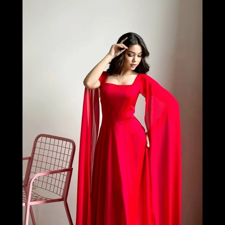 altar'd state bridesmaid dresses chiffon dress, bridesmaid dress, fitted dress 1768 – Xiaolizi main image 1