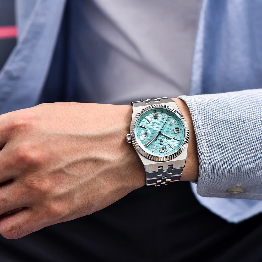 PAGANI DESIGN YS027 New Men's Watches 3D Rhombus Dial Luxury Automatic Watch for Men MIYOTA 8215 Movement Mechanical Wrist Watch