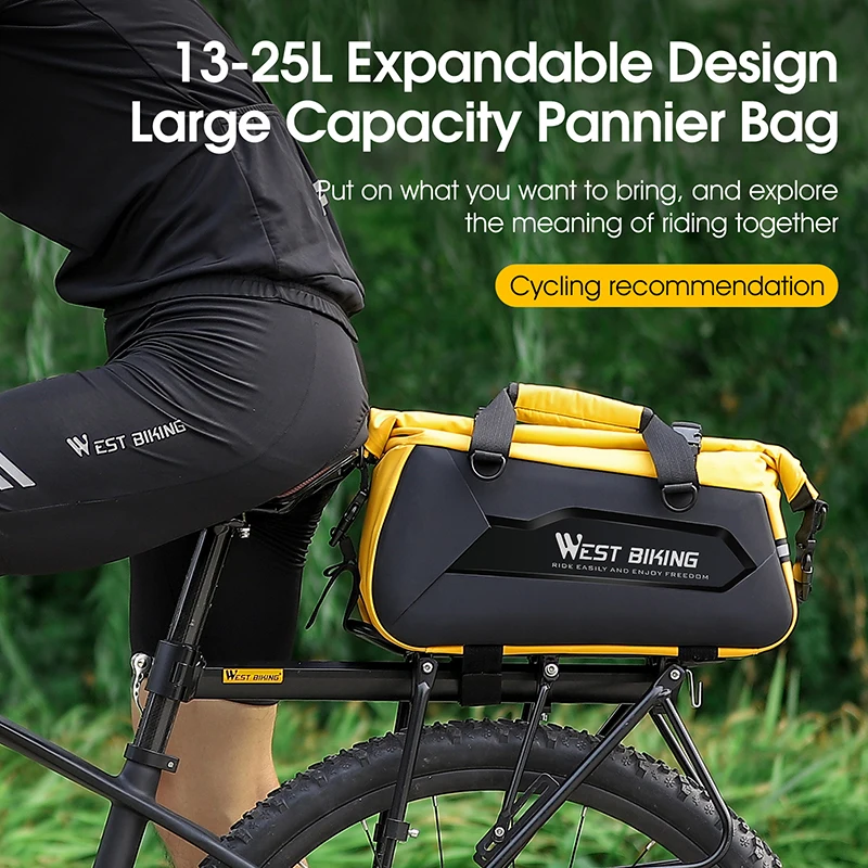 West Biking Sac de Tube de selle de vélo étanche, sac sous