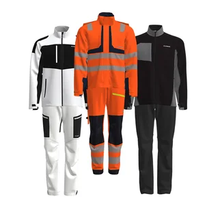 Custom NFPA 2112 EN 11612 Flame Resistant FRC FR Fire Retardant Coverall