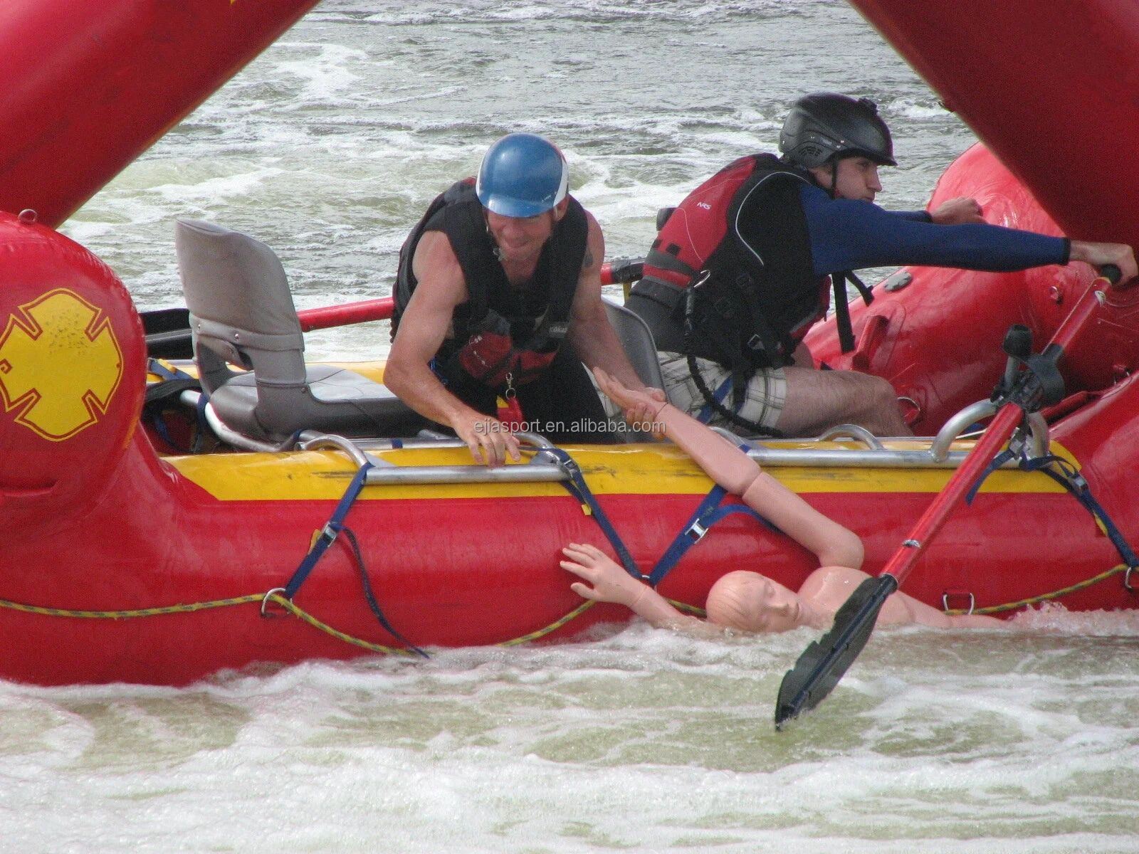 Air Less Raft Inflatable Raftz for Fishing and Relaxing, Spacious Air Raft for Lakes ...